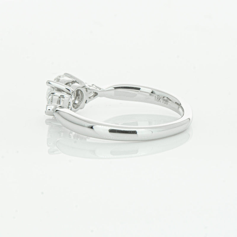 18ct White Gold 1.01ct Diamond Ayla Ring-Ring-Walker & Hall