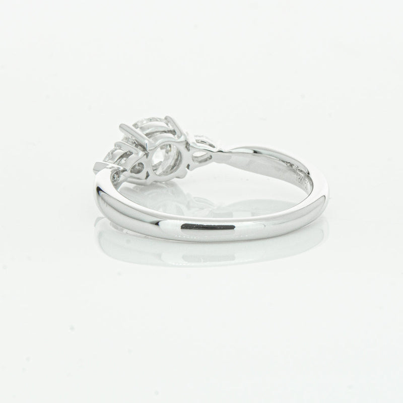 18ct White Gold 1.01ct Diamond Ayla Ring-Ring-Walker & Hall