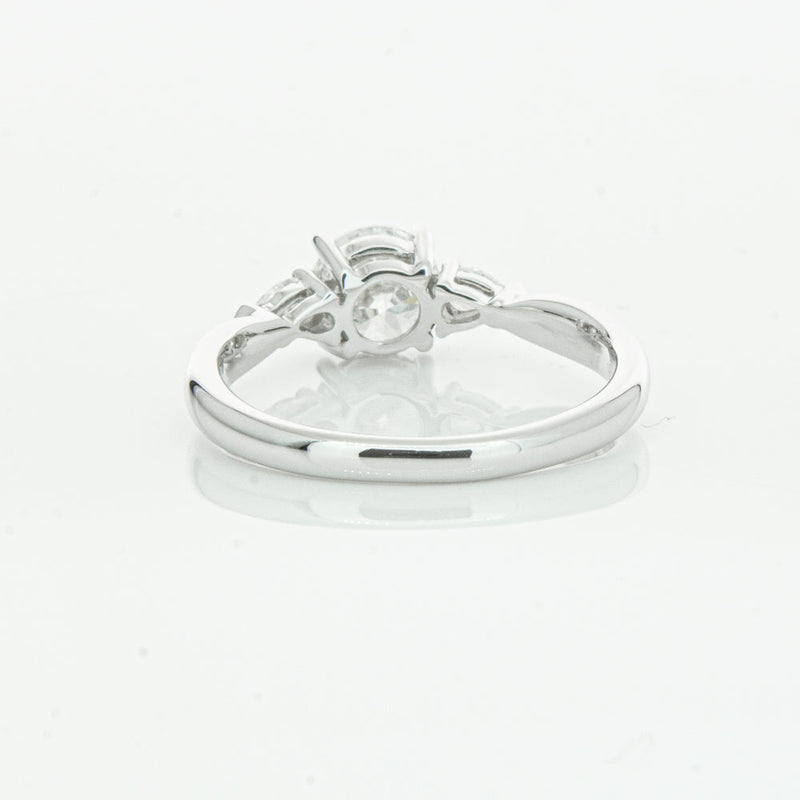 18ct White Gold 1.01ct Diamond Ayla Ring-Ring-Walker & Hall