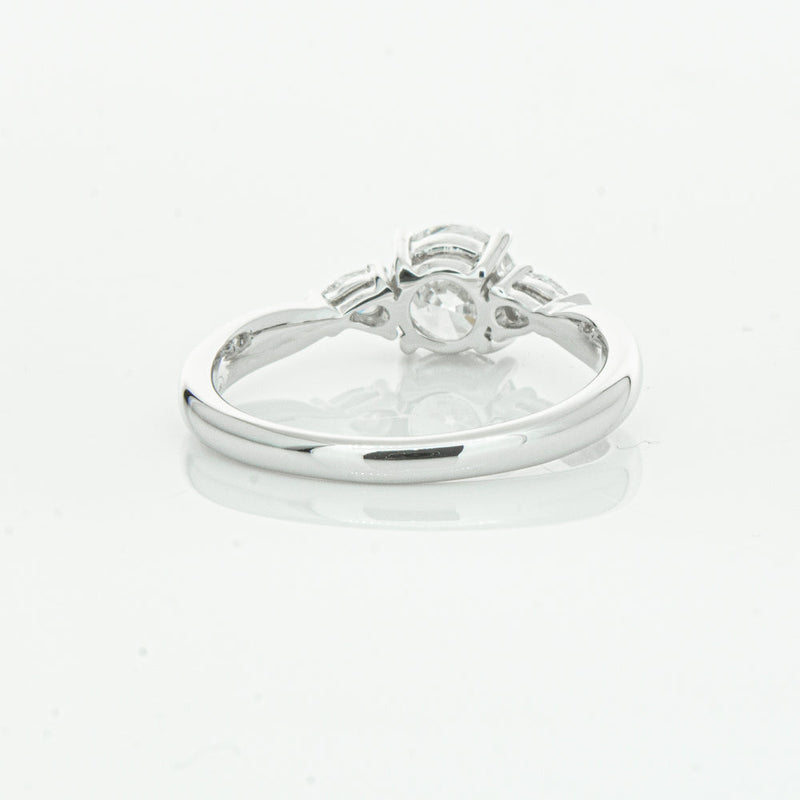 18ct White Gold 1.01ct Diamond Ayla Ring-Ring-Walker & Hall