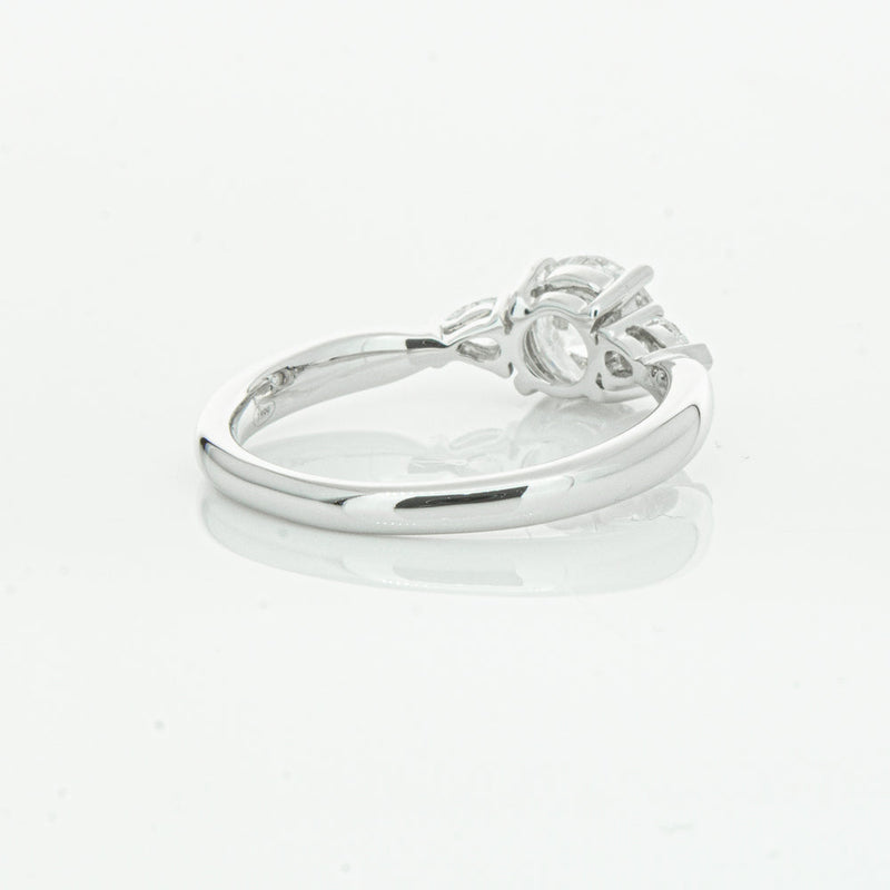 18ct White Gold 1.01ct Diamond Ayla Ring-Ring-Walker & Hall