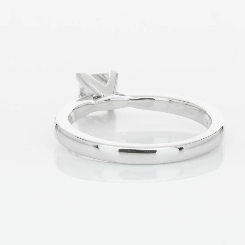 18ct White Gold .70ct Princess Cut Diamond Zenith Ring-Ring-Walker & Hall