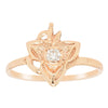 Deja Vu 14ct Rose Gold .10ct Diamond Ring-Ring-Walker & Hall