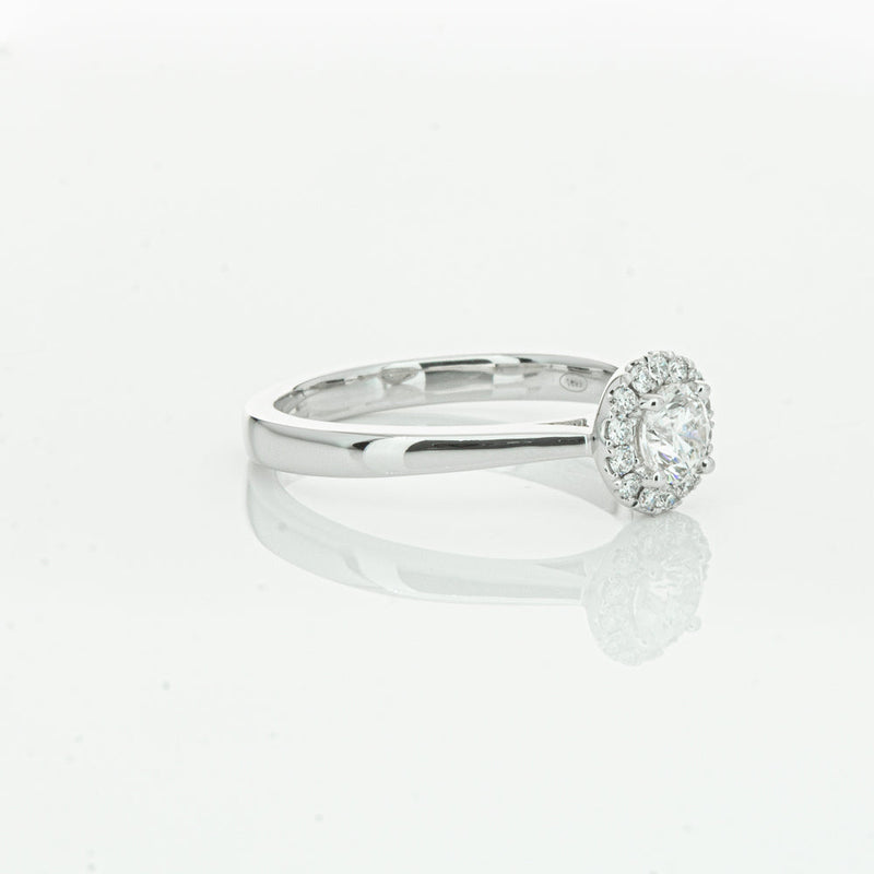 18ct White Gold .41ct Diamond Nina Ring-Ring-Walker & Hall