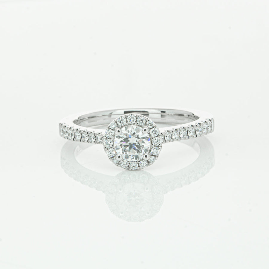 18ct White Gold .40ct Diamond Lola Ring-Ring-Walker & Hall