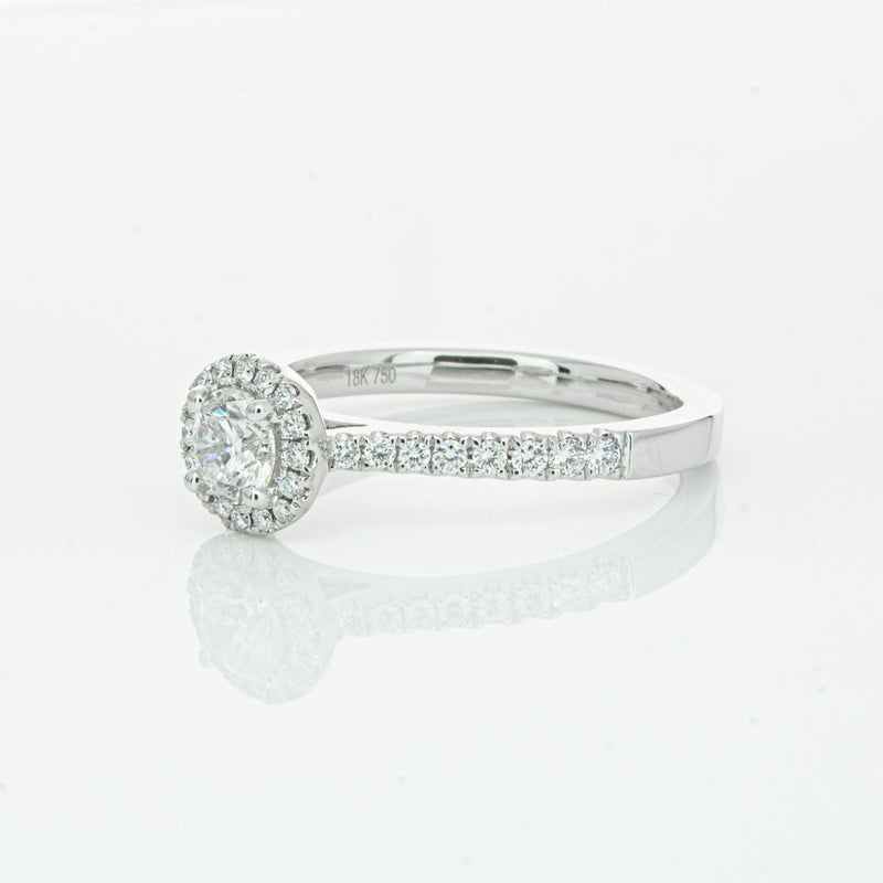 18ct White Gold .40ct Diamond Lola Ring-Ring-Walker & Hall