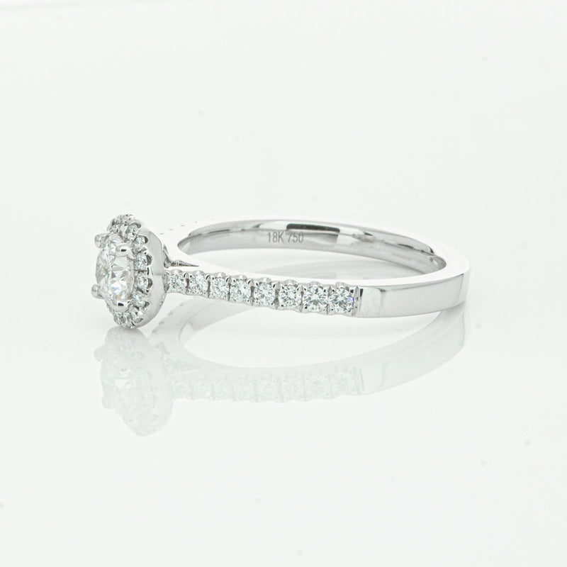 18ct White Gold .40ct Diamond Lola Ring-Ring-Walker & Hall