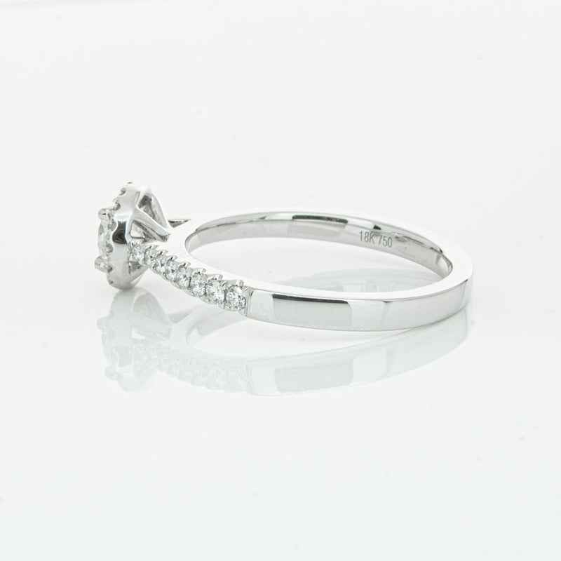18ct White Gold .40ct Diamond Lola Ring-Ring-Walker & Hall