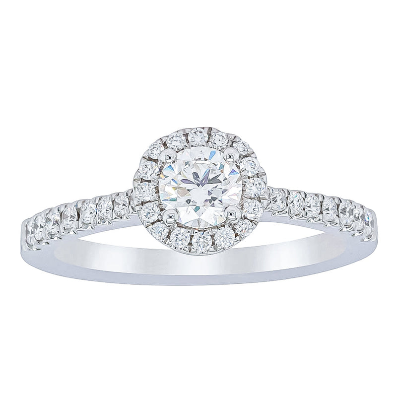 18ct White Gold .40ct Diamond Lola Ring-Ring-Walker & Hall