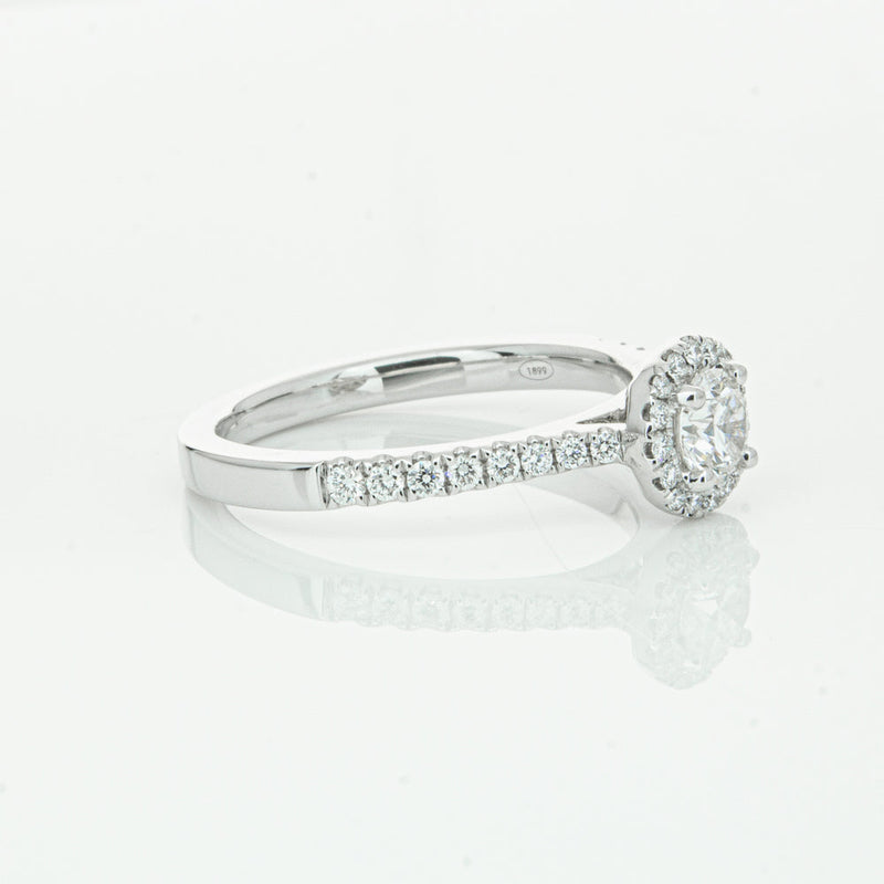 18ct White Gold .40ct Diamond Lola Ring-Ring-Walker & Hall
