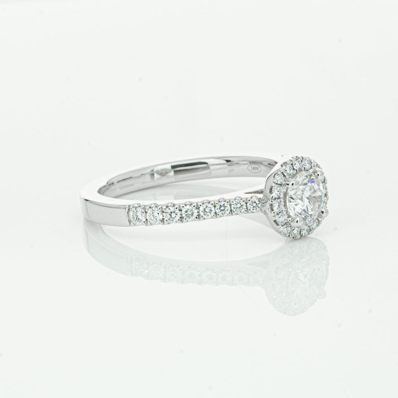 18ct White Gold .40ct Diamond Lola Ring-Ring-Walker & Hall