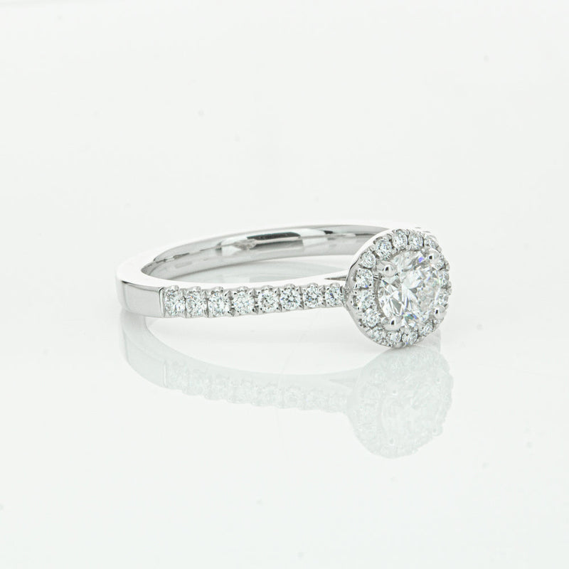 18ct White Gold .40ct Diamond Lola Ring-Ring-Walker & Hall