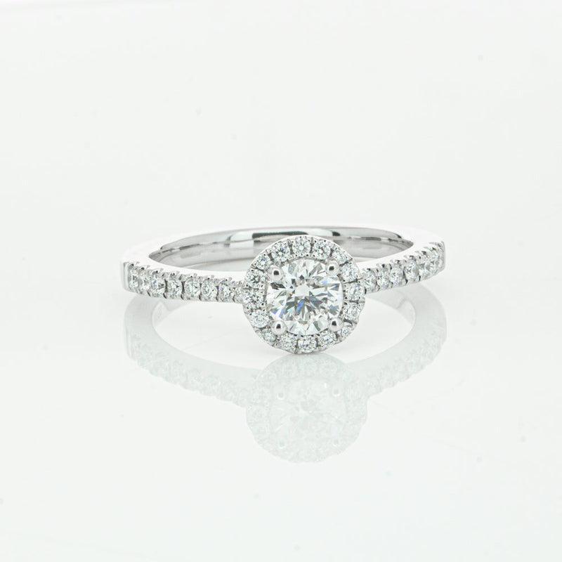 18ct White Gold .40ct Diamond Lola Ring-Ring-Walker & Hall