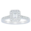 18ct White Gold .30ct Diamond Aria Ring-Ring-Walker & Hall