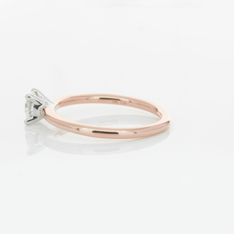 18ct Rose Gold .50ct Diamond Melba Ring-Ring-Walker & Hall
