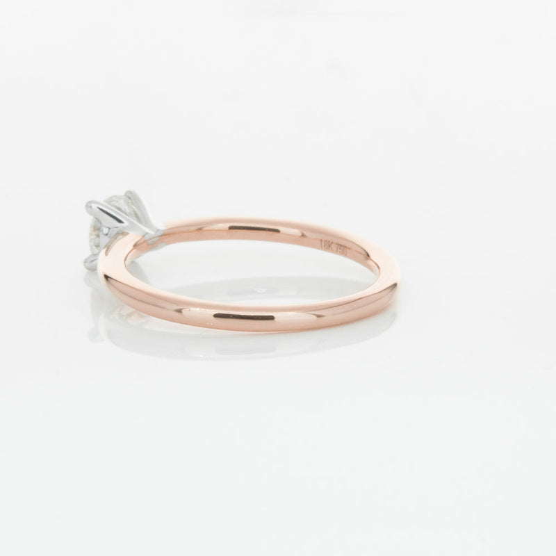 18ct Rose Gold .50ct Diamond Melba Ring-Ring-Walker & Hall