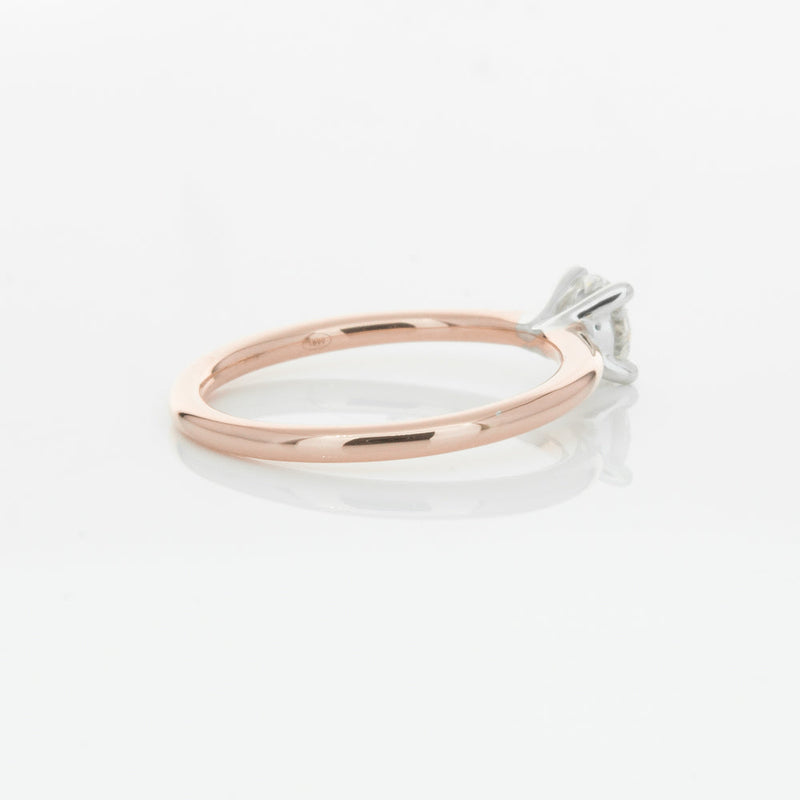 18ct Rose Gold .50ct Diamond Melba Ring-Ring-Walker & Hall