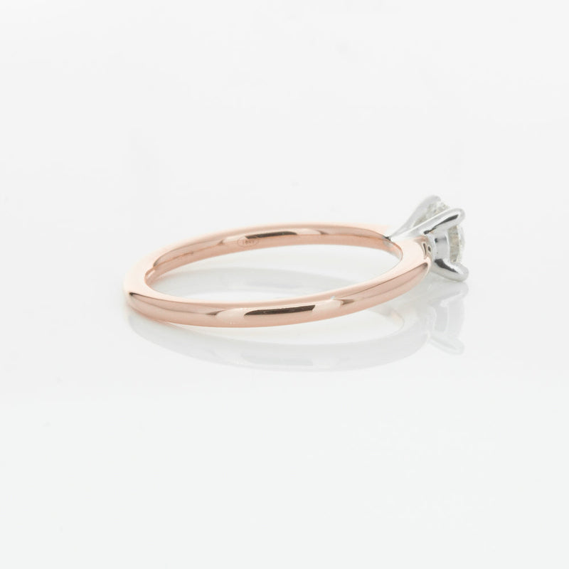 18ct Rose Gold .50ct Diamond Melba Ring-Ring-Walker & Hall