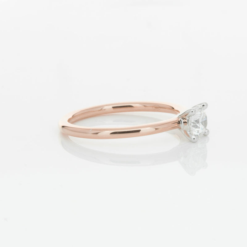 18ct Rose Gold .50ct Diamond Melba Ring-Ring-Walker & Hall