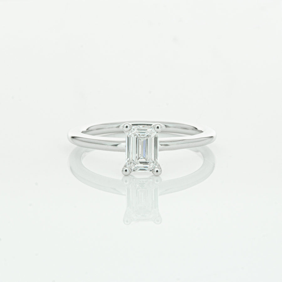 18ct White Gold .70ct Diamond Melba Ring-Ring-Walker & Hall