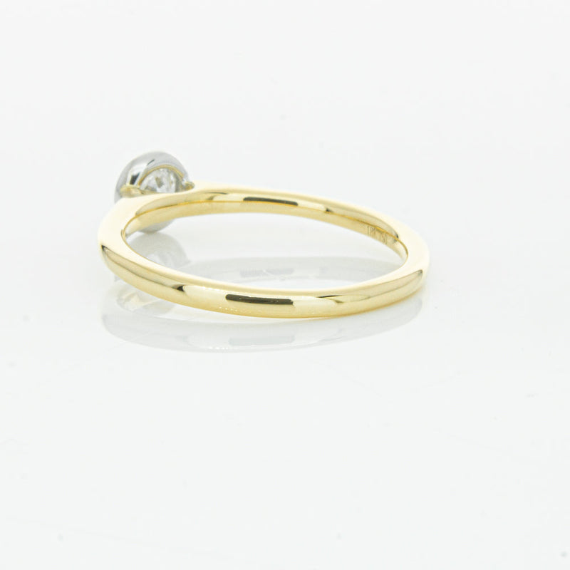 18ct Yellow Gold .30ct Diamond Natalia Ring-Ring-Walker & Hall