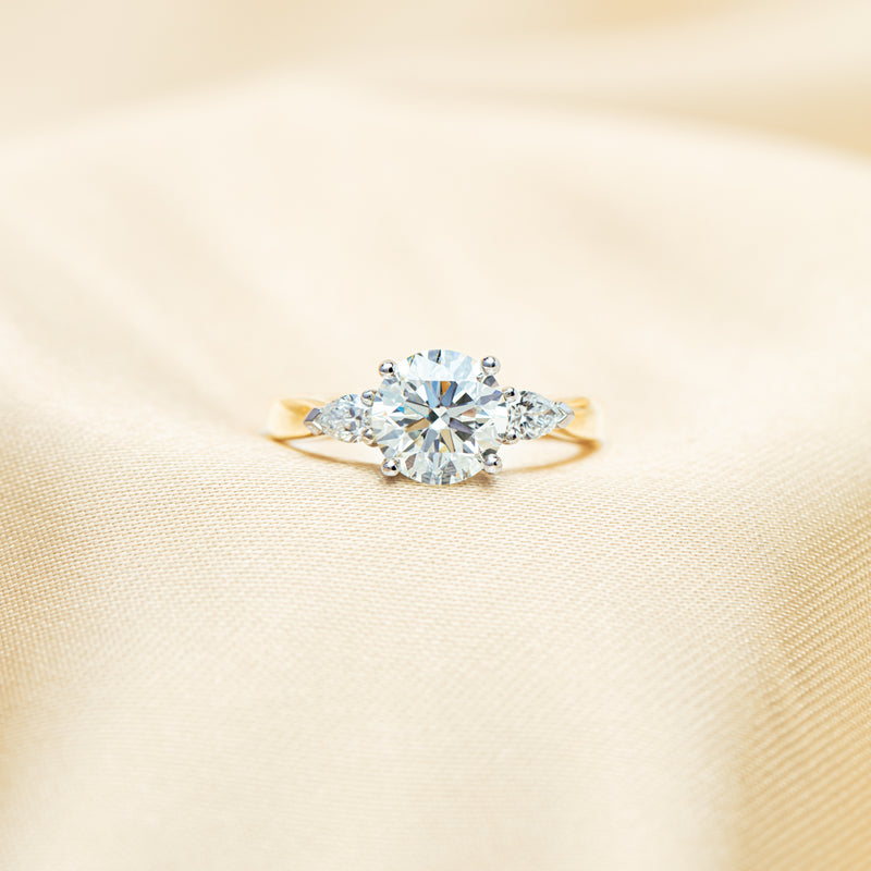 18ct Yellow Gold 2.01ct Diamond Ayla Ring-Ring-Walker & Hall