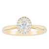18ct Yellow Gold .51ct Oval Cut Diamond Nina Ring-Ring-Walker & Hall