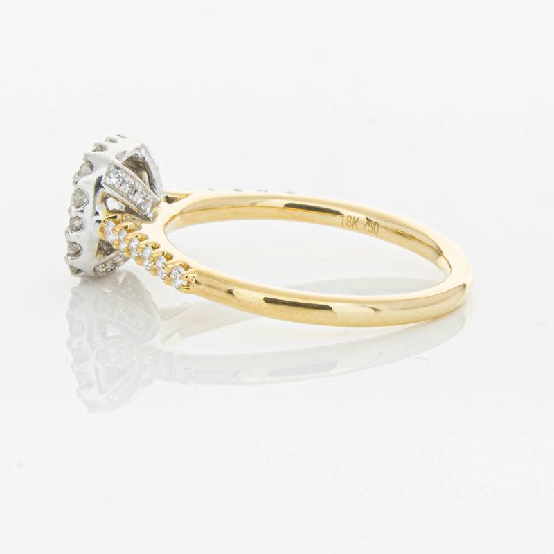 18ct Yellow Gold .50ct Diamond Manhattan Ring-Ring-Walker & Hall