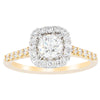 18ct Yellow Gold .50ct Diamond Manhattan Ring-Ring-Walker & Hall