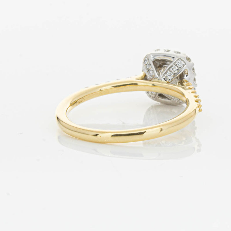 18ct Yellow Gold .50ct Diamond Manhattan Ring-Ring-Walker & Hall