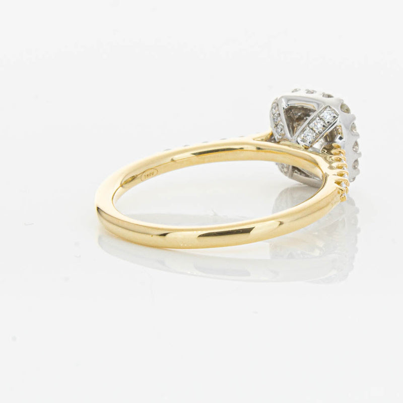 18ct Yellow Gold .50ct Diamond Manhattan Ring-Ring-Walker & Hall