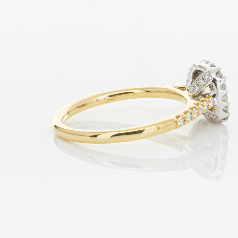 18ct Yellow Gold .50ct Diamond Manhattan Ring-Ring-Walker & Hall