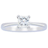 18ct White Gold .71ct Princess Cut Diamond Royale Ring-Ring-Walker & Hall