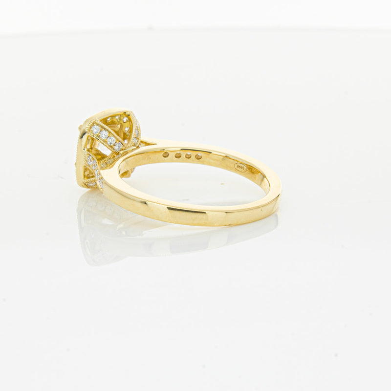 18ct Yellow Gold 1.01ct Diamond Aurora Ring-Ring-Walker & Hall