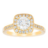 18ct Yellow Gold 1.01ct Diamond Aurora Ring-Ring-Walker & Hall