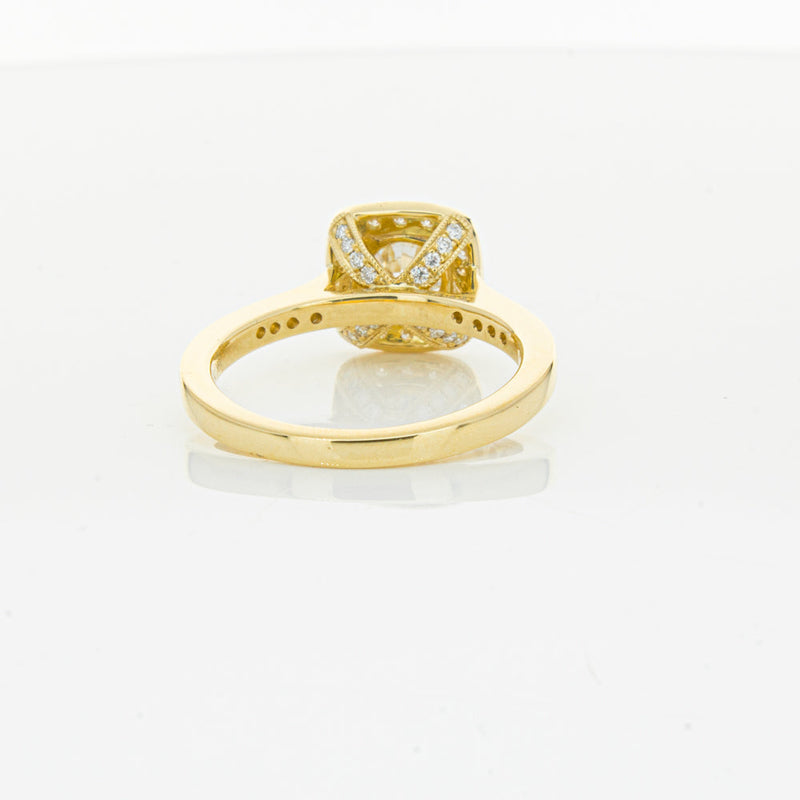 18ct Yellow Gold 1.01ct Diamond Aurora Ring-Ring-Walker & Hall