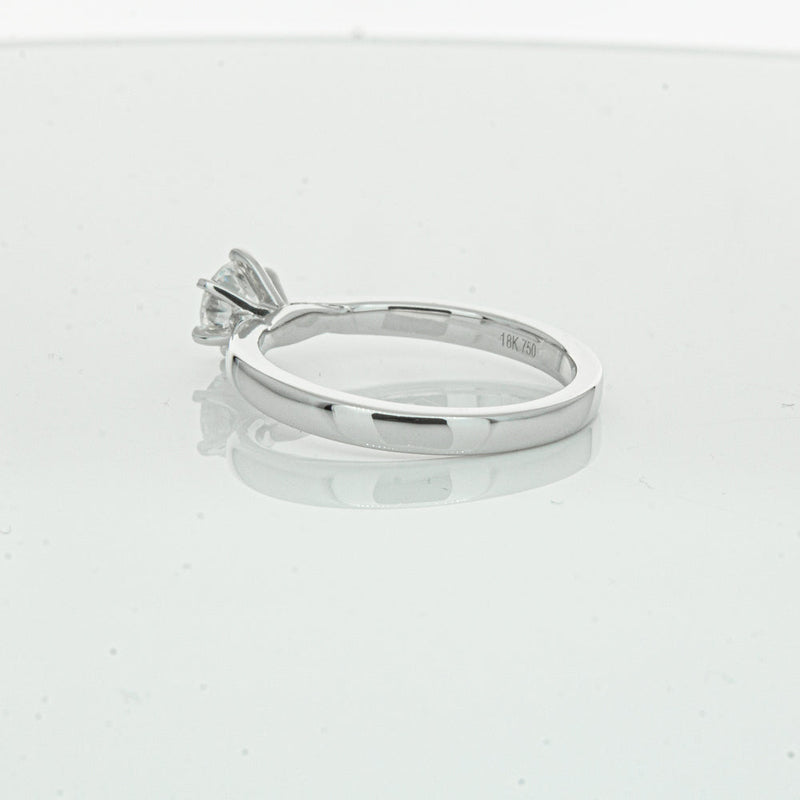 18ct White Gold .50ct Diamond Capri Ring-Ring-Walker & Hall