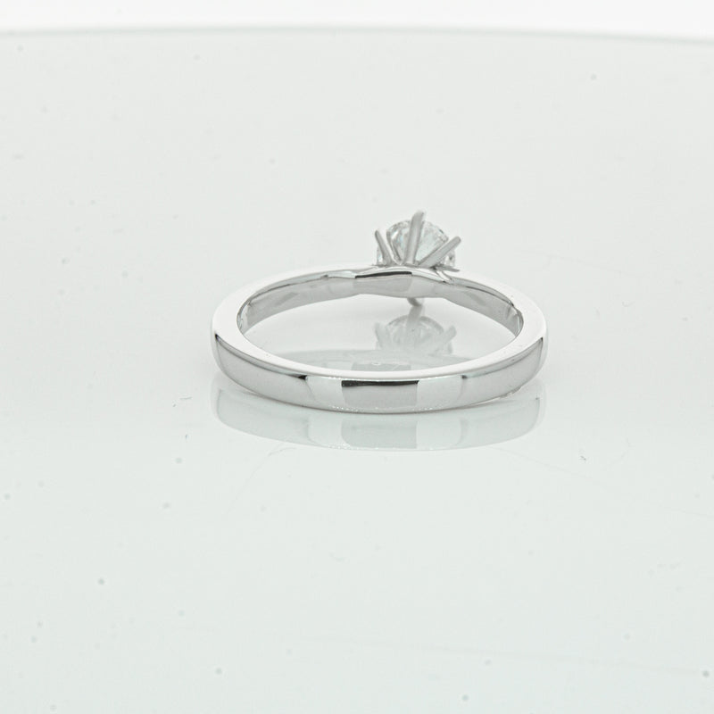 18ct White Gold .70ct Diamond Capri Ring-Ring-Walker & Hall
