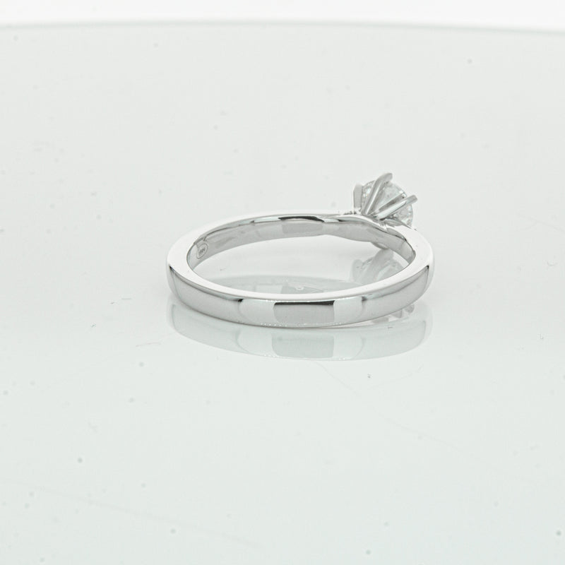 18ct White Gold .70ct Diamond Capri Ring-Ring-Walker & Hall