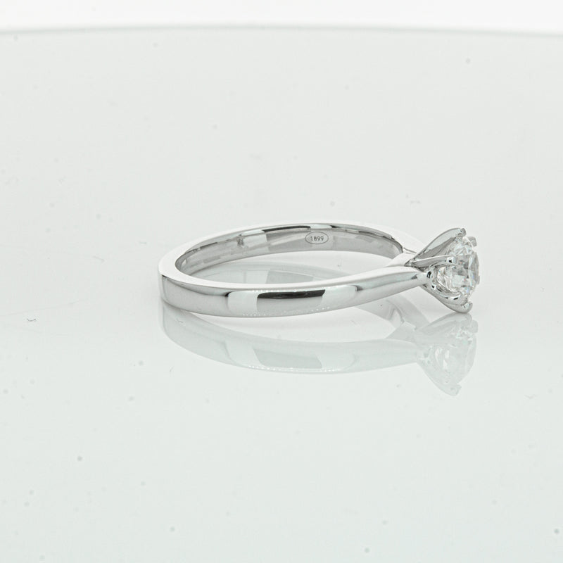 18ct White Gold .70ct Diamond Capri Ring-Ring-Walker & Hall
