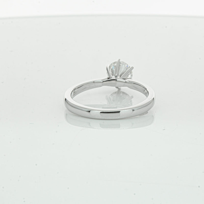 18ct White Gold 1.00ct Diamond Capri Ring-Ring-Walker & Hall