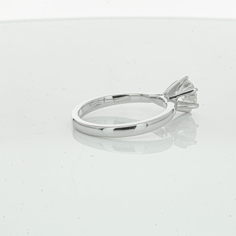 18ct White Gold 1.00ct Diamond Capri Ring-Ring-Walker & Hall