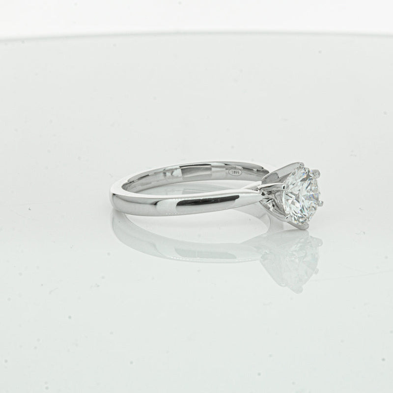 18ct White Gold 1.00ct Diamond Capri Ring-Ring-Walker & Hall