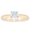 18ct Yellow Gold .40ct Diamond Venetian Ring-Ring-Walker & Hall