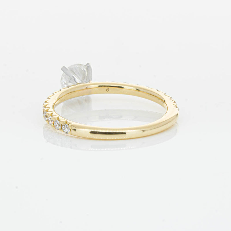 18ct Yellow Gold .70ct Diamond Comet Ring-Ring-Walker & Hall