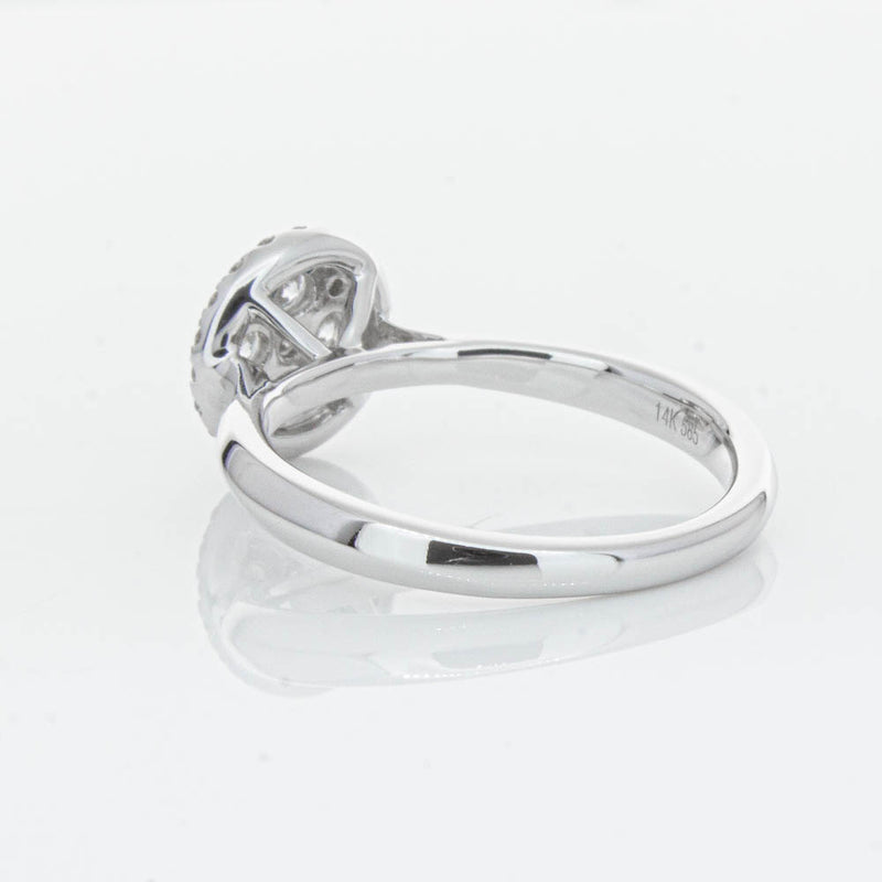 14ct White Gold Diamond Saturn Ring-Ring-Walker & Hall