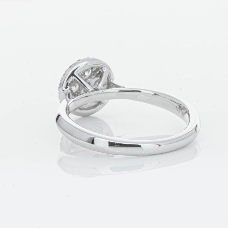 14ct White Gold Diamond Saturn Ring-Ring-Walker & Hall