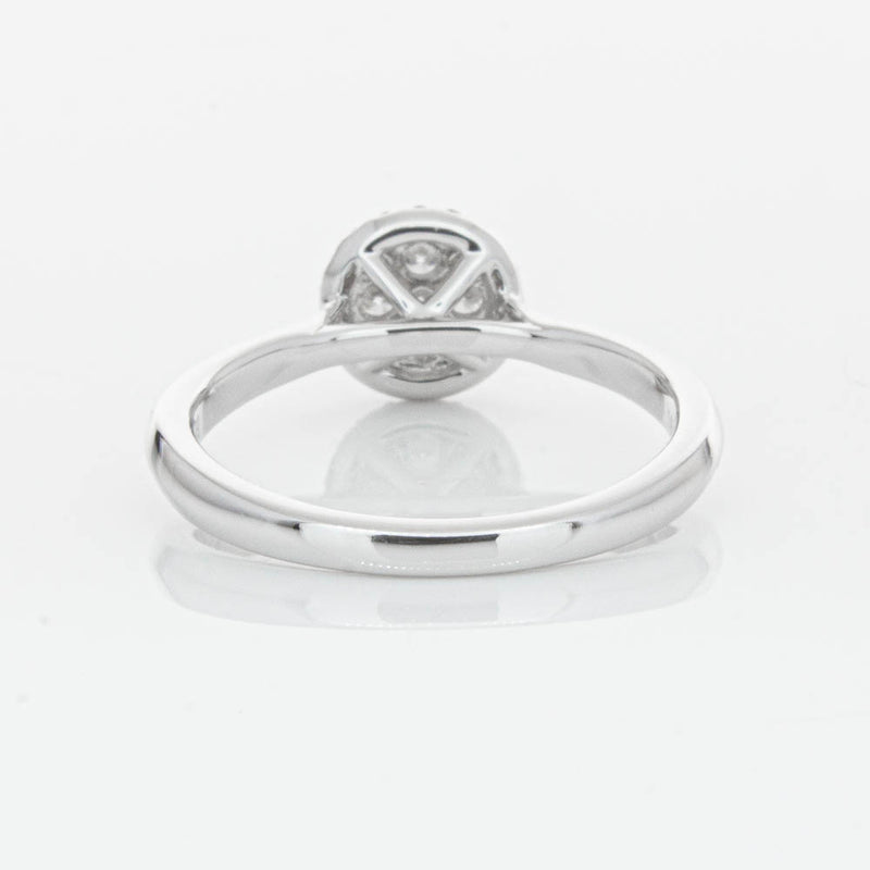 14ct White Gold Diamond Mini Saturn Ring-Ring-Walker & Hall