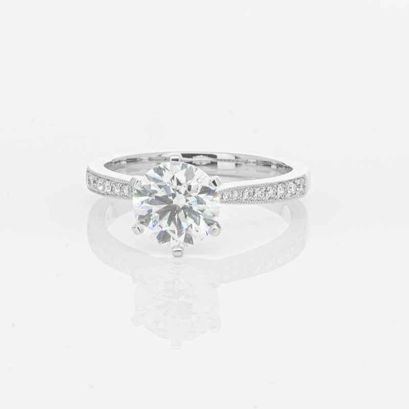 18ct White Gold 1.50ct Diamond Zenith Ring-Ring-Walker & Hall