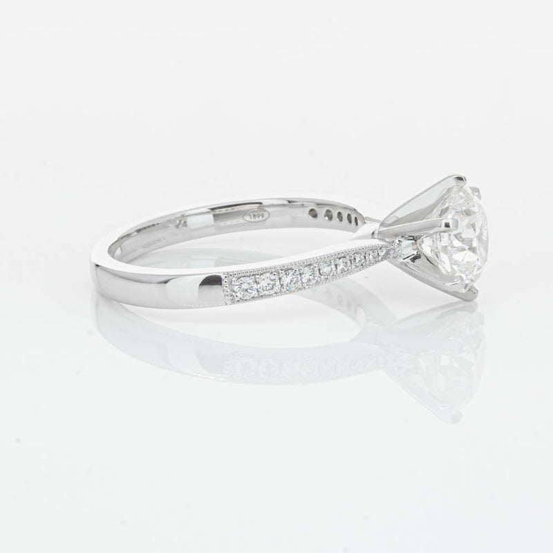 18ct White Gold 1.50ct Diamond Zenith Ring-Ring-Walker & Hall
